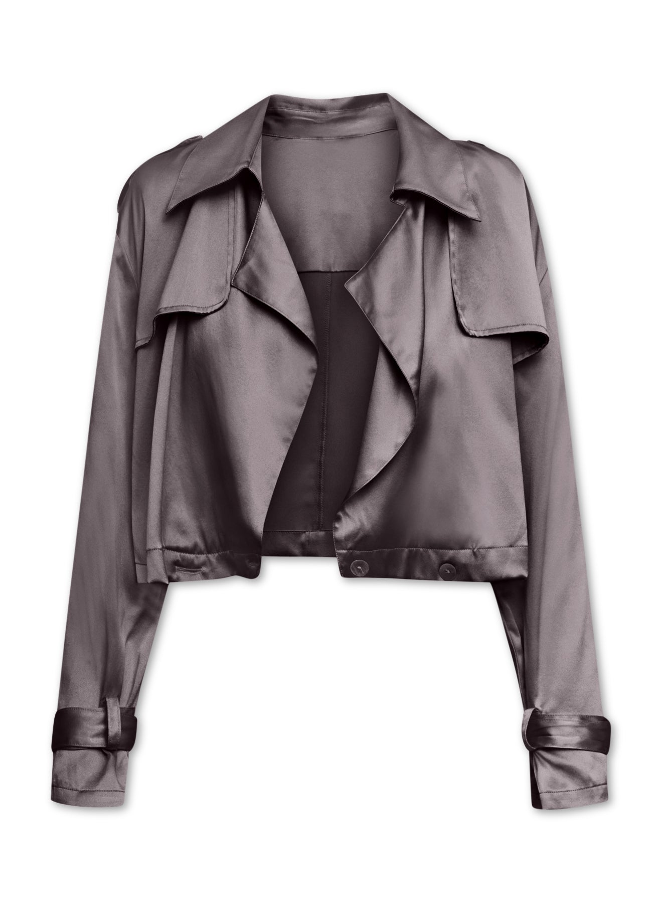 Kensington Trench Cropped