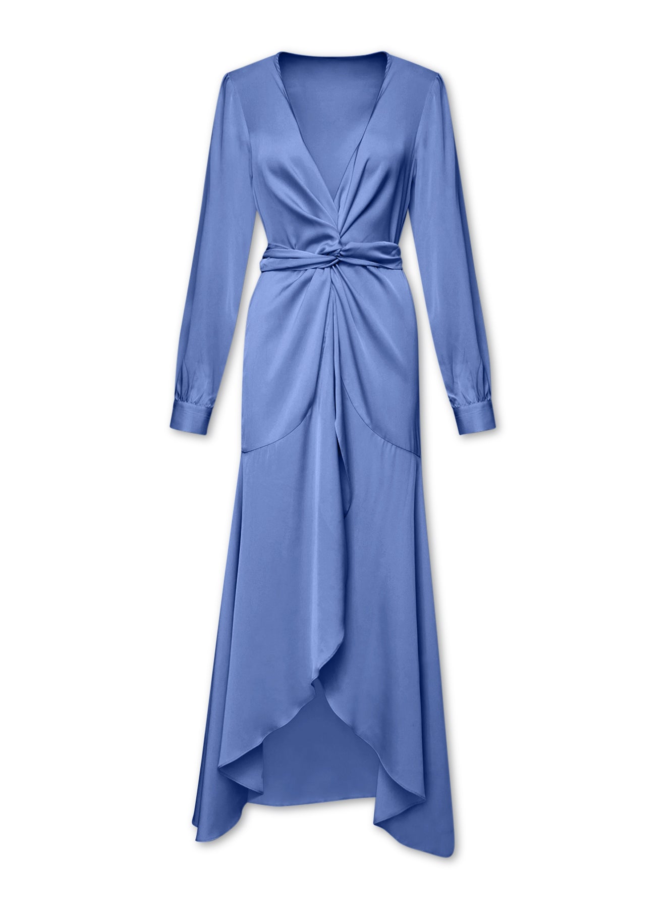 Ananda Long Dress Aero Blue / L / Silk95Five Ananda Long Dress Aero Blue / L / Silk95Five