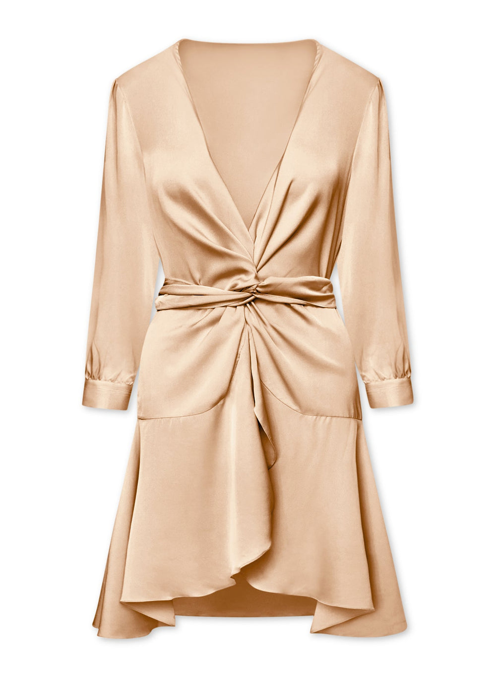 Ananda Short Dress - Almondine