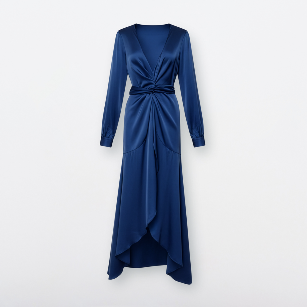 Ananda-Kleid (lang) - Deep Ocean Blue