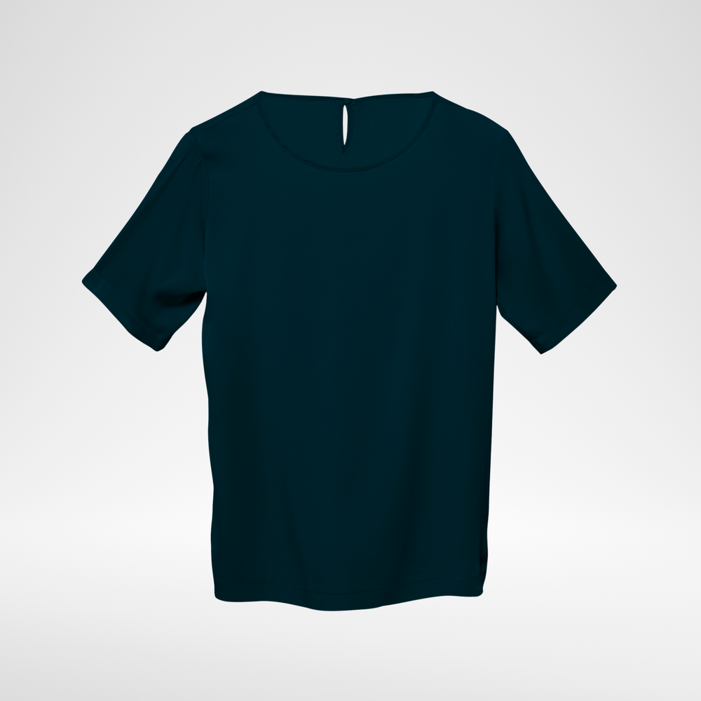 Berlin T Top - Deep Ocean Blue