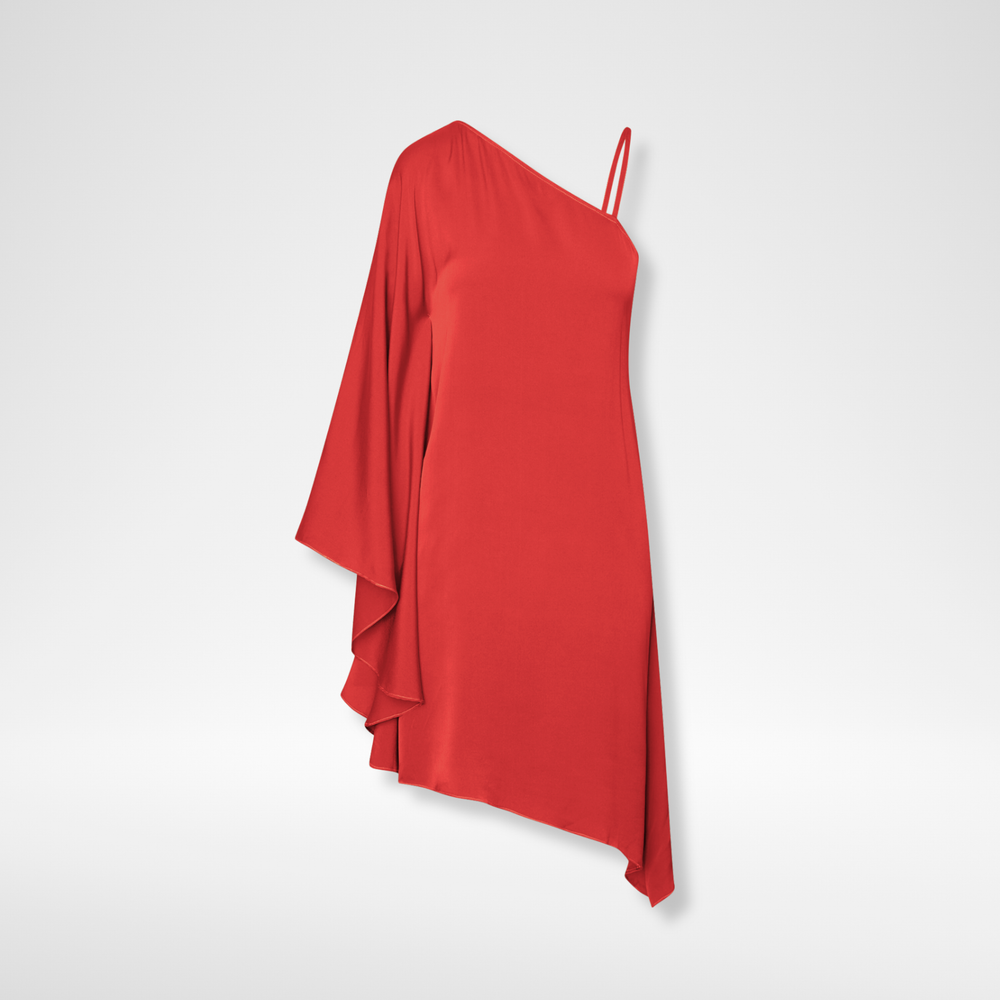 Camps Bay Kurzes Kleid - Strelitza, Scarlet, Poinciana