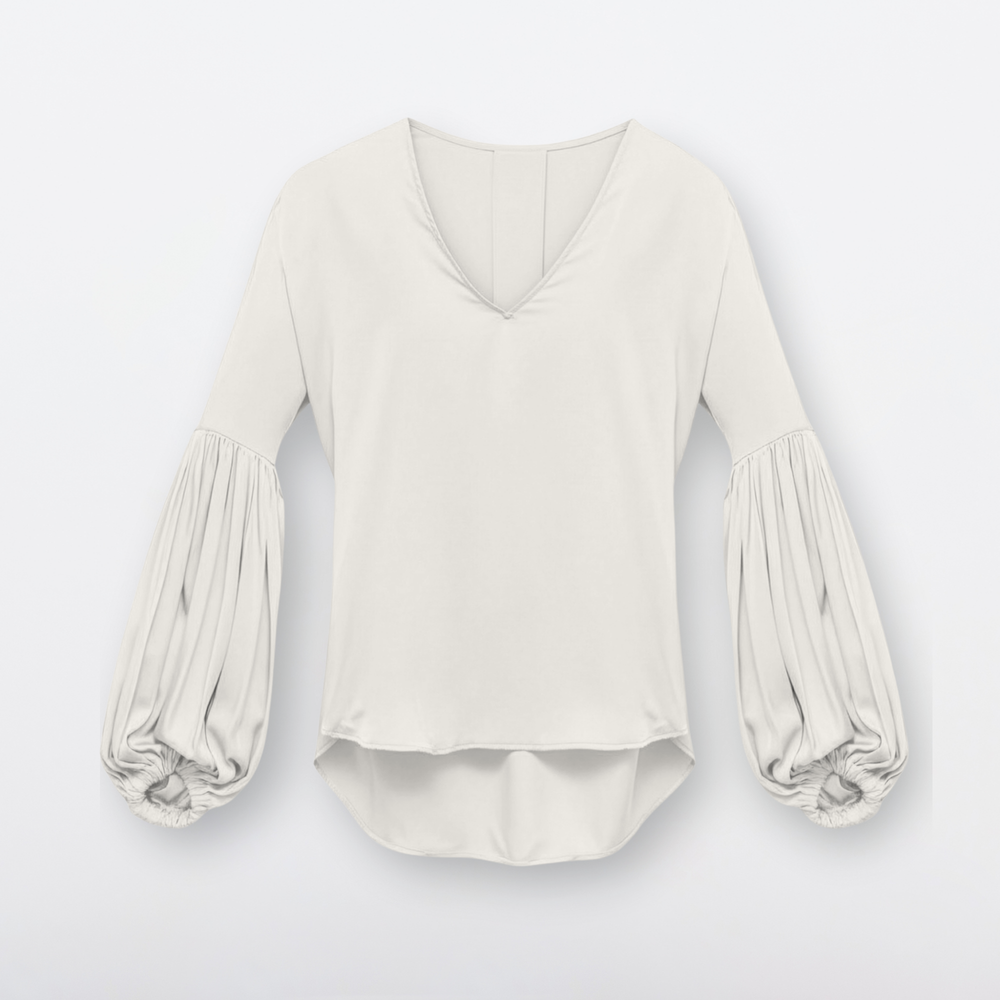 Como Bluse - Nouvelle White