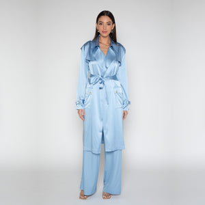 Kensington Trench Coat - Nouvelle / Silk95Five