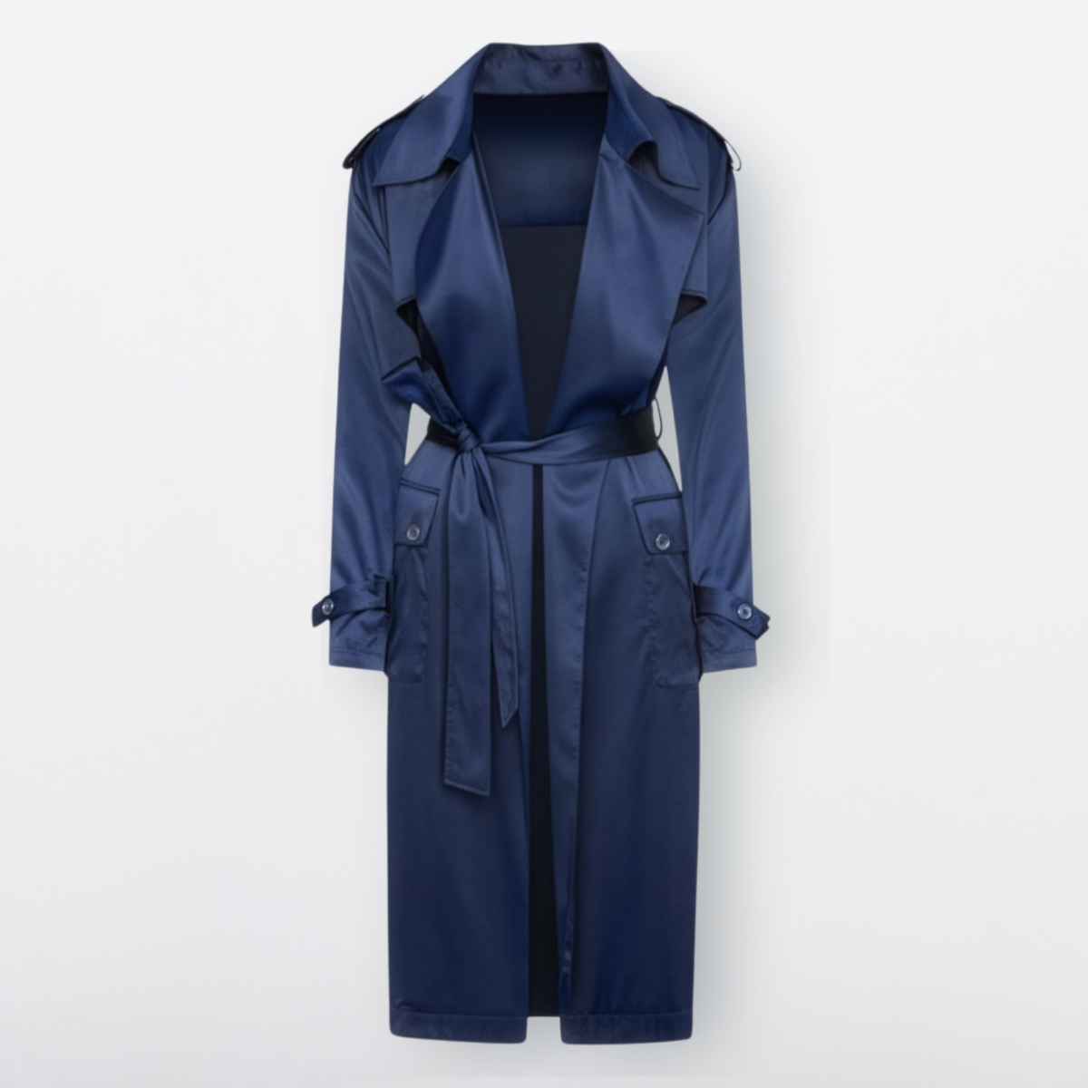 Kensington Trench Coat - Nouvelle / Silk95Five