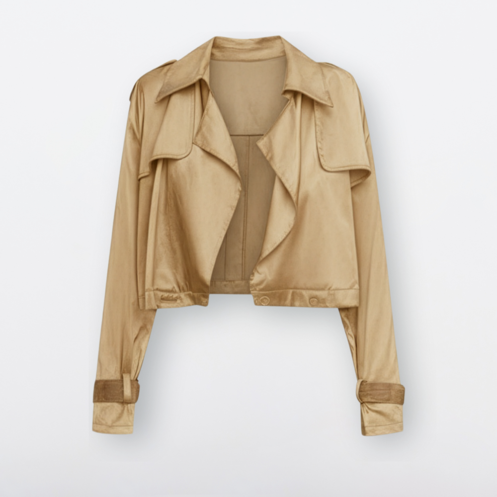 Trench Kensington corto - Bone