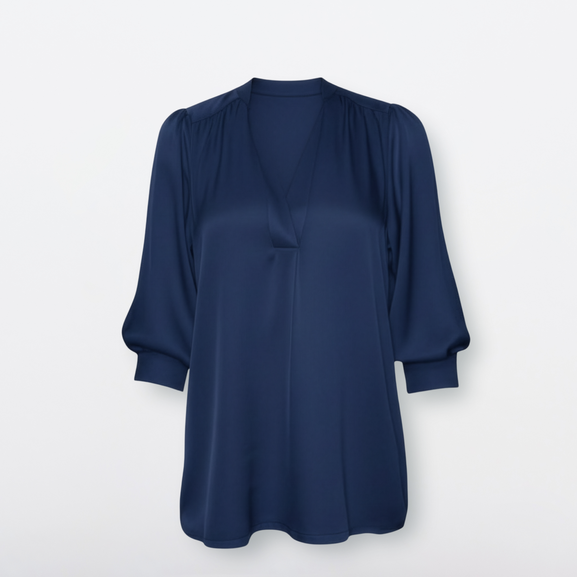 Madras ¾ Sleeve Blouse - Nouvelle / Silk95Five