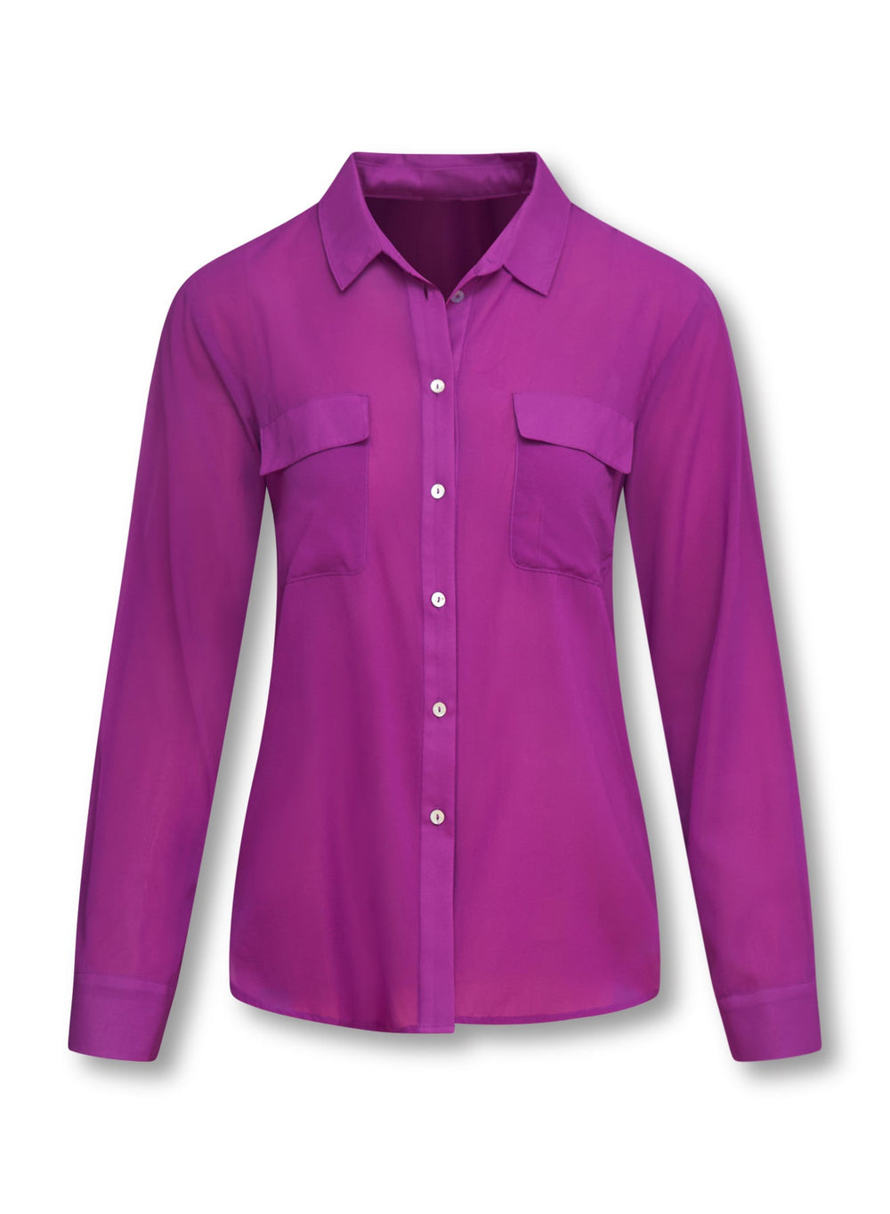 Camicia Monte Carlo con doppia tasca - Ultra Violet