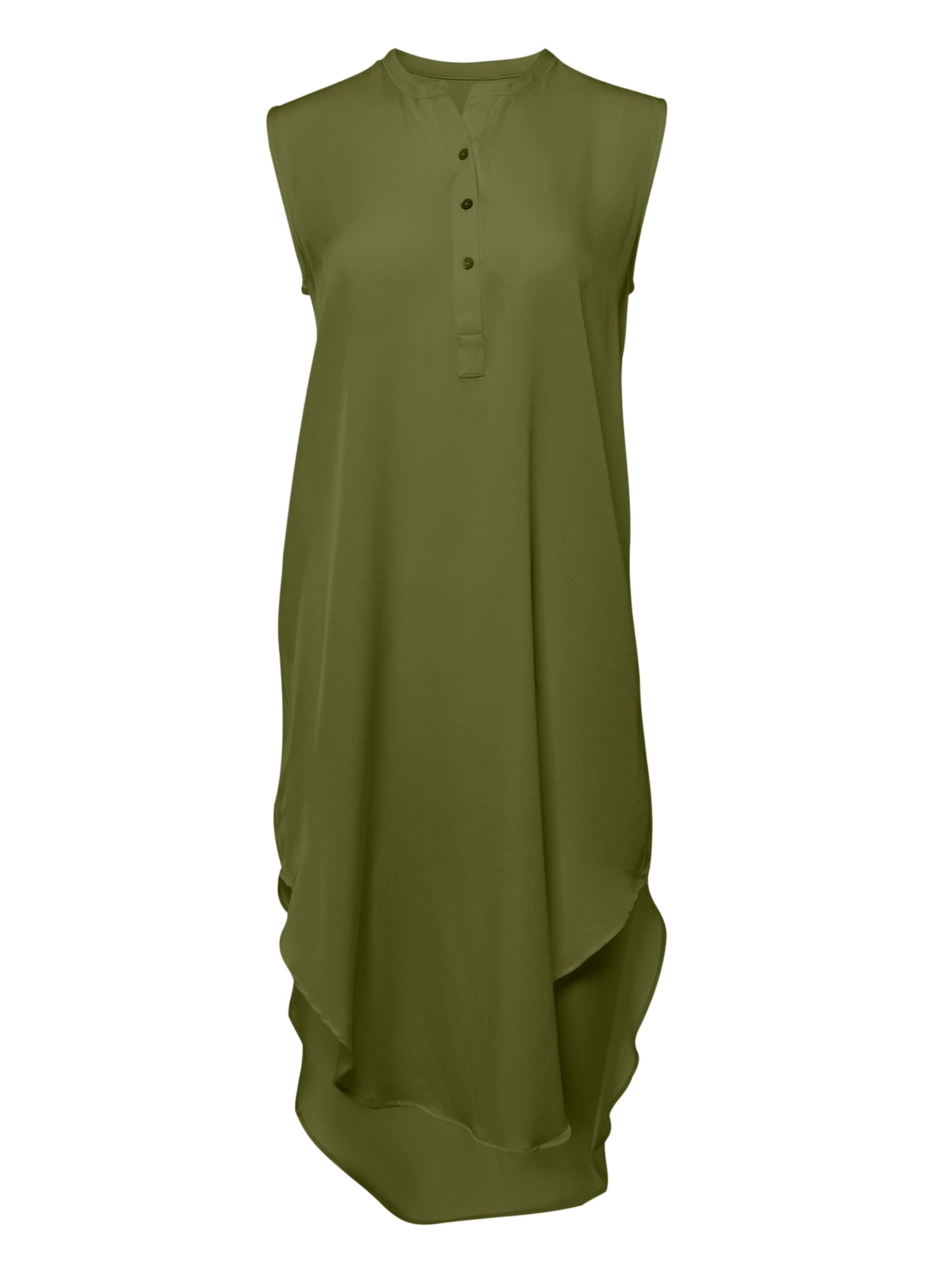 washable silk dress Monte Dress Chesterfield Green / S / Silk95Five