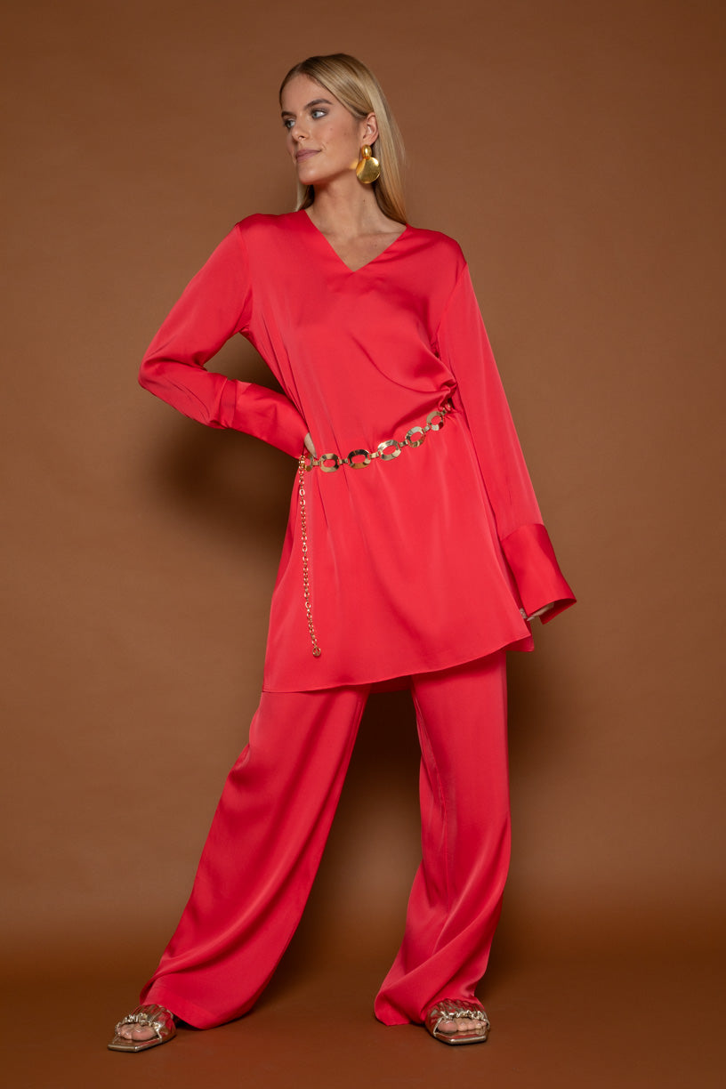 Tuscany Dress (IN STOCK) Vivacious Pink Size S