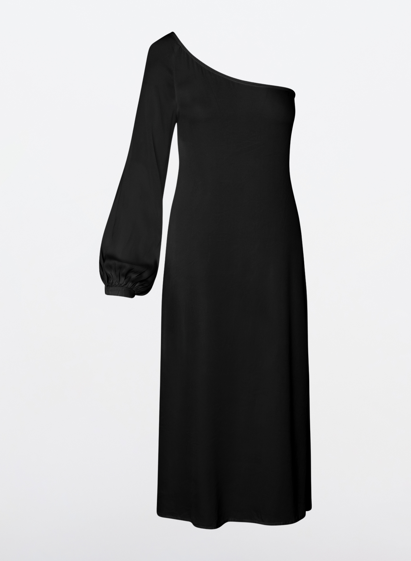 positano midi dress Positano Dress Noir / M / Silk95Five