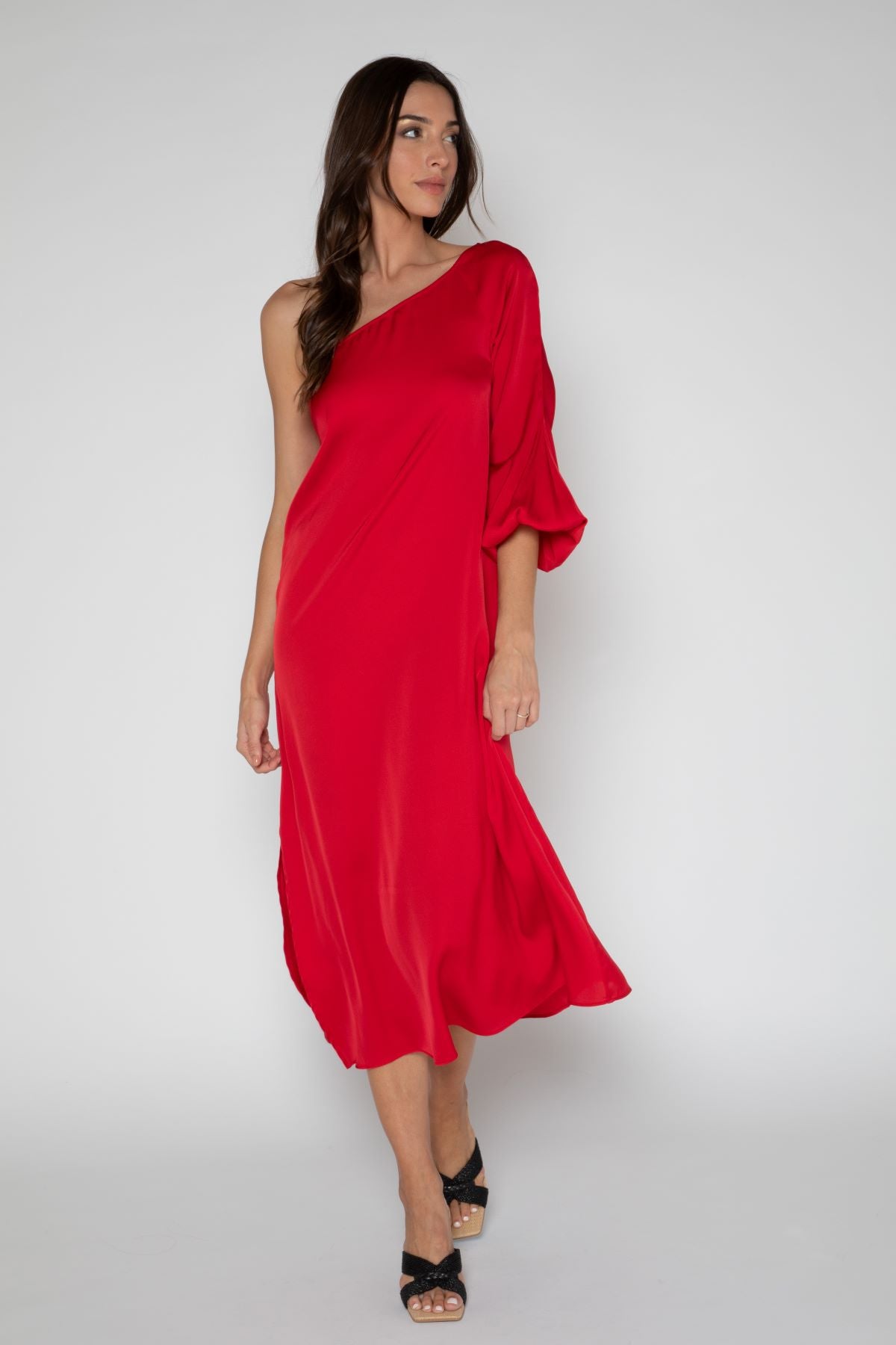 positano midi dress Positano Midi Dress | Black | Size S