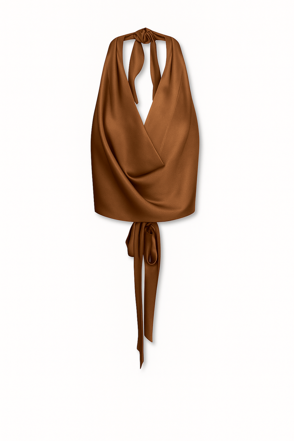 Puna Neckholder-Top - Bougainvillea,Bronze,Nutmeg,Poinciana,Purple,True Bronze,True Gold