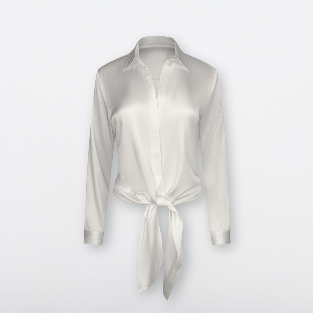 Thailändisches Oberteil - Nouvelle White