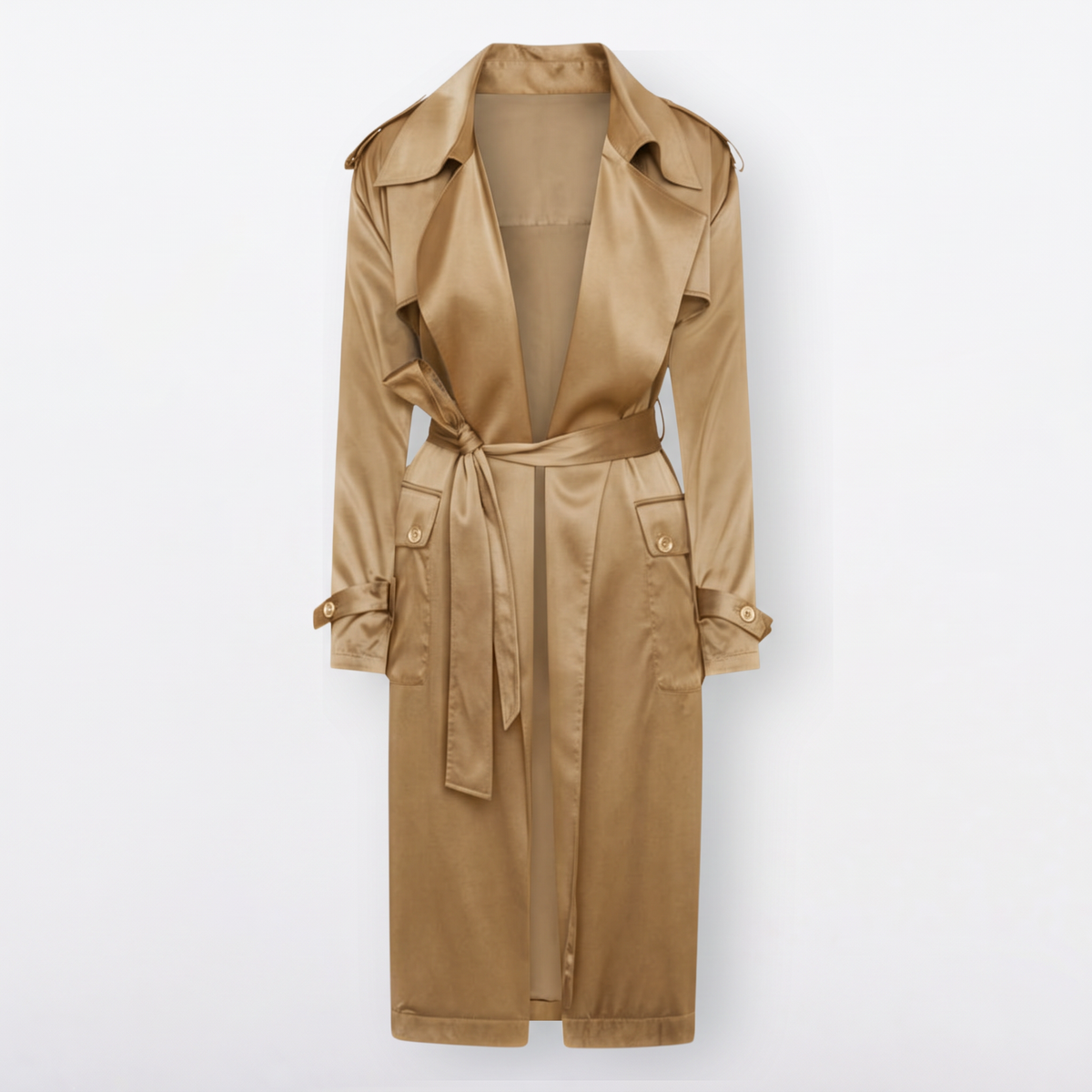 Kensington Trench Coat in LUXE
