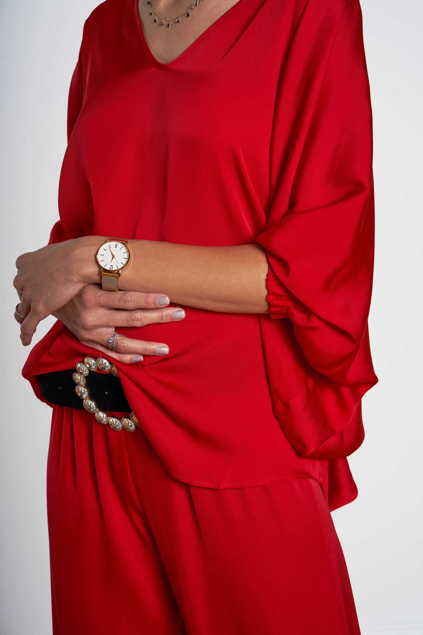 Austin Top Silver Lining Size L