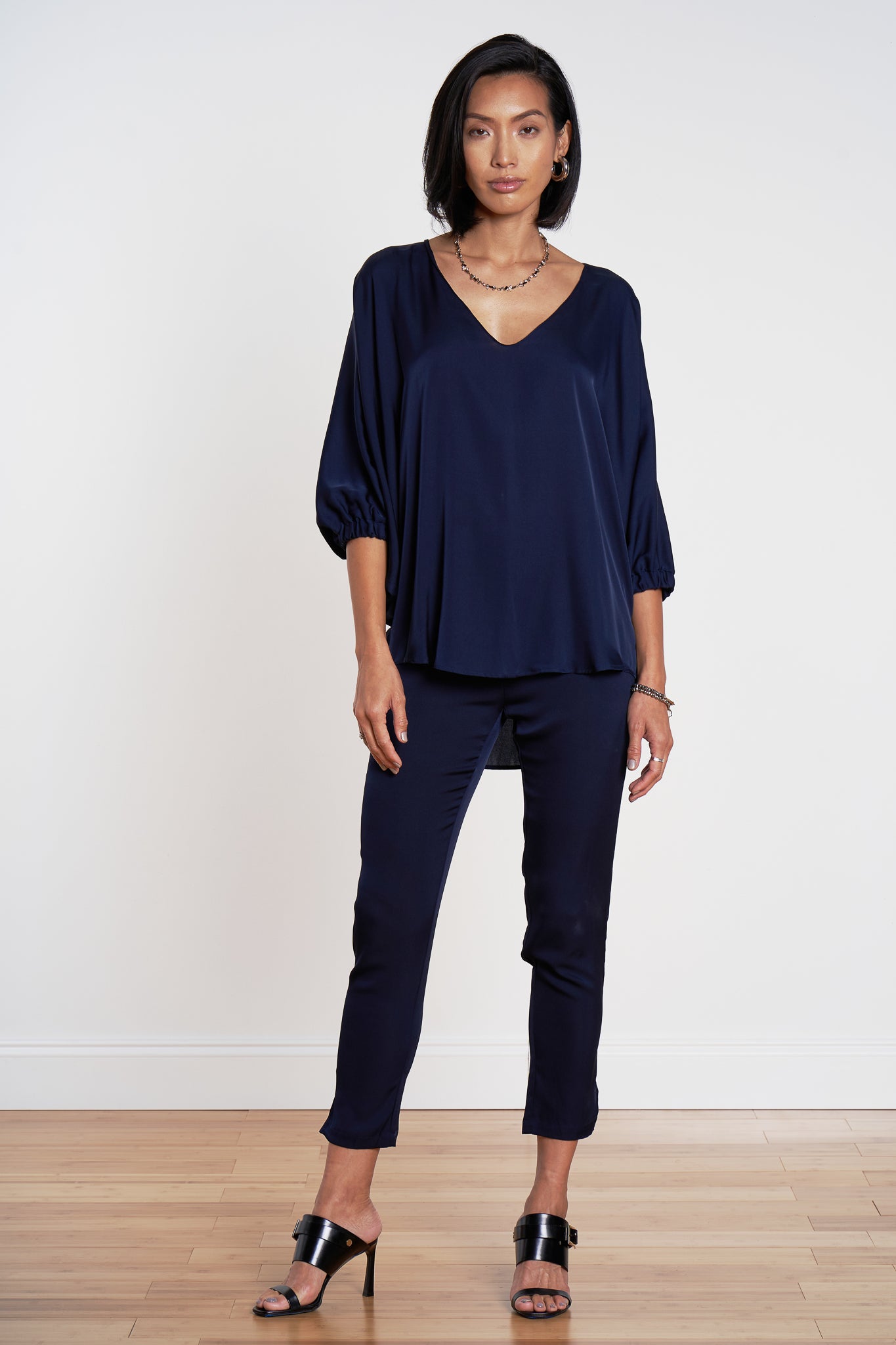 Havana Pants Navy Size M