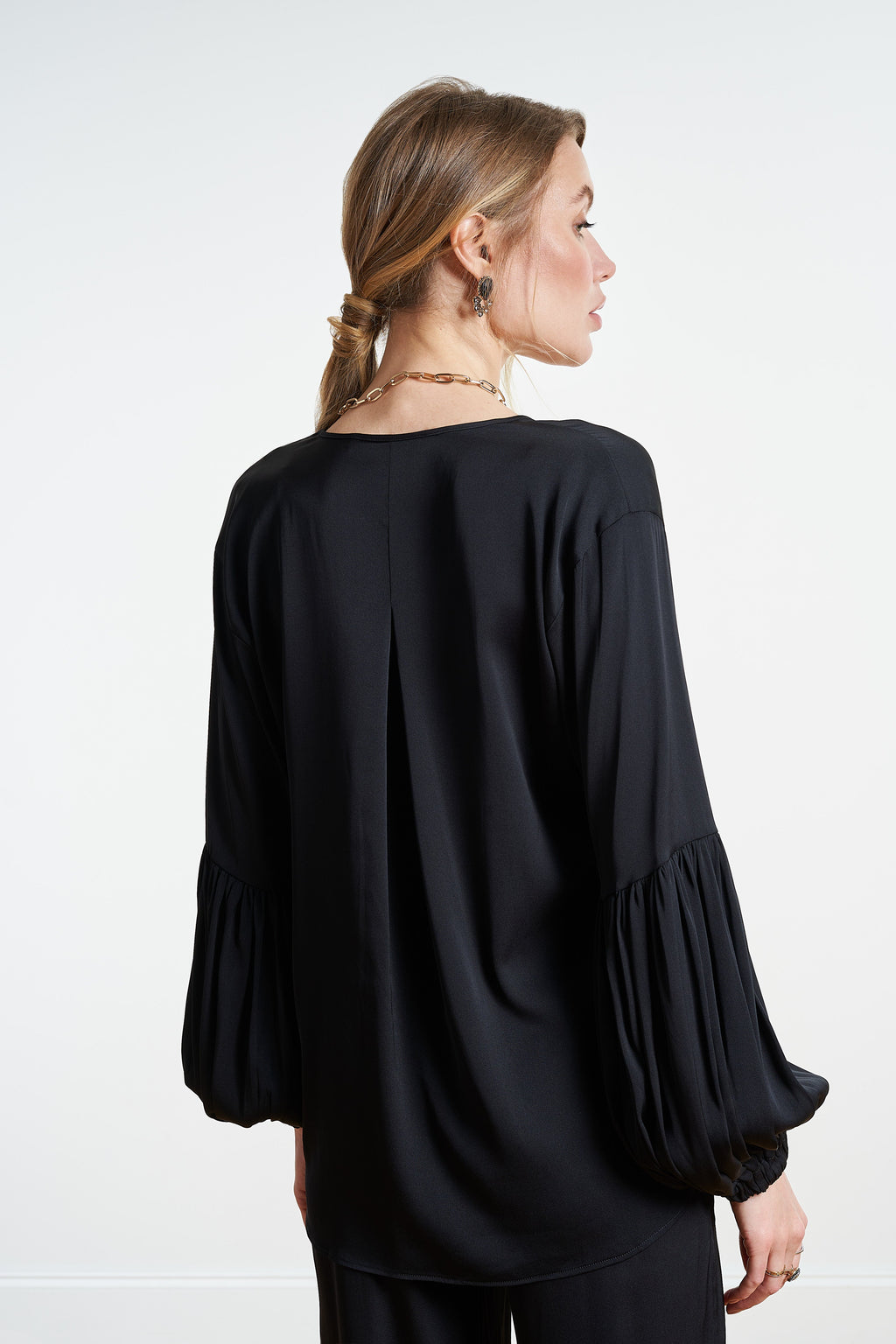 Como Blouse Atlantica Blue Size M