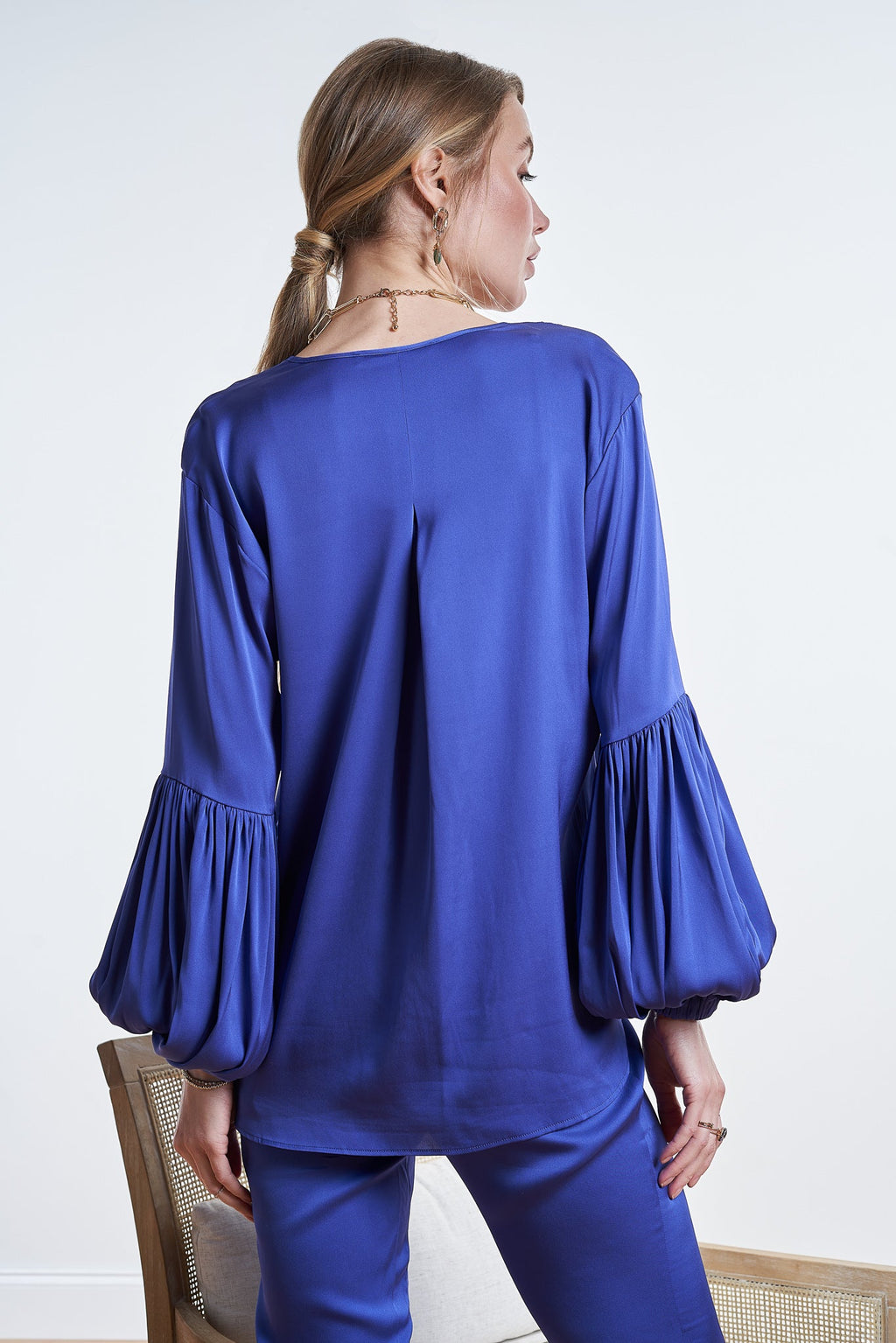 Como Blouse Ultra Violet Size S