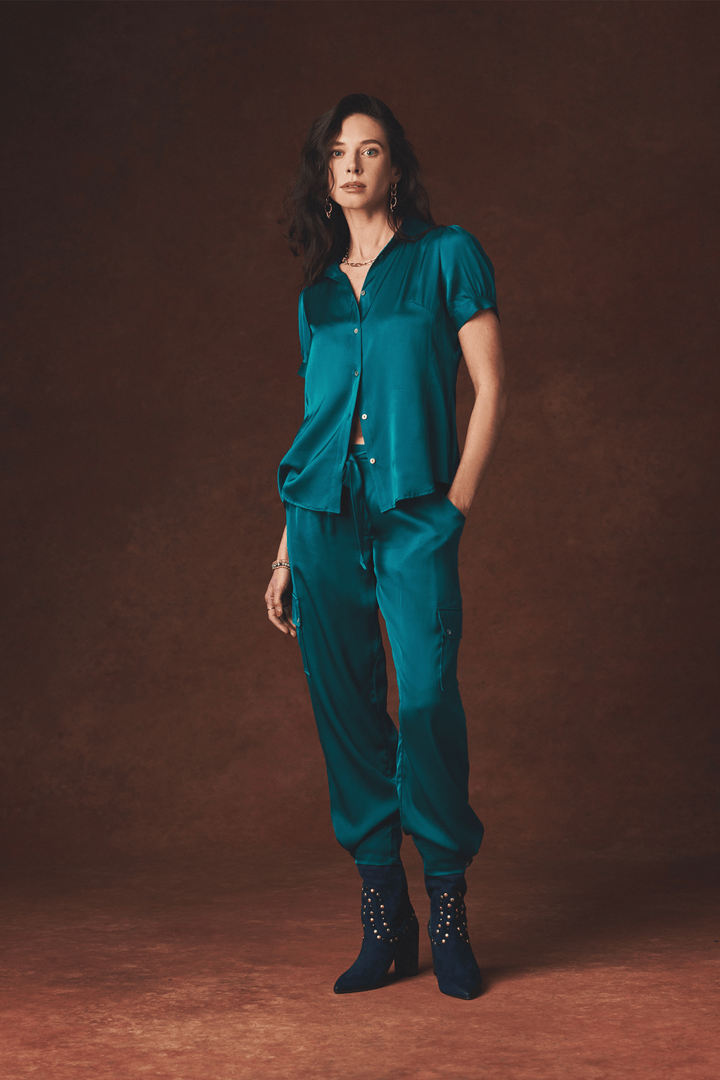 Jordan Cargo Pants Forest Green Size M