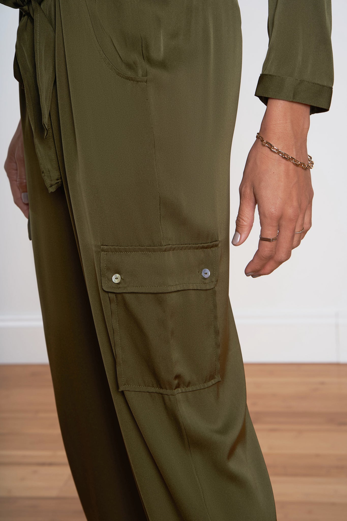 Jordan Cargo - Washable Silk Pants – Nouvelle / Silk95Five