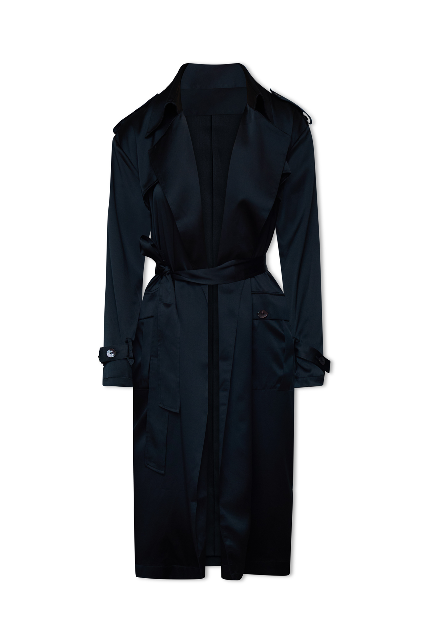 Kensington Trench Coat Chesterfield Green Size S