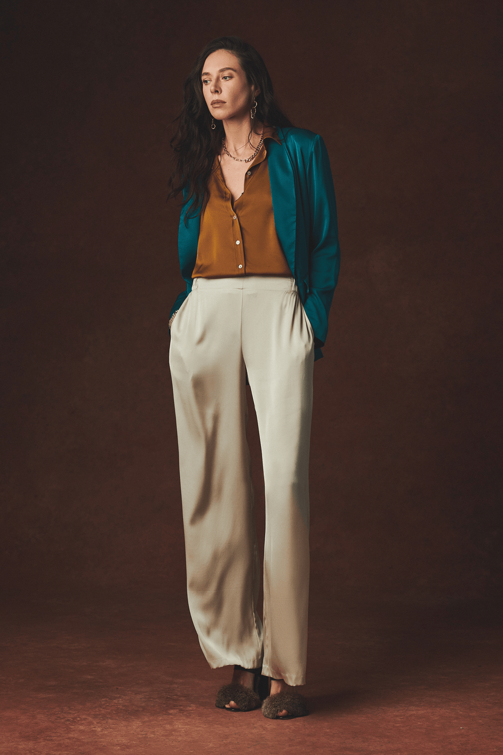 LA Blazer - Forest Green