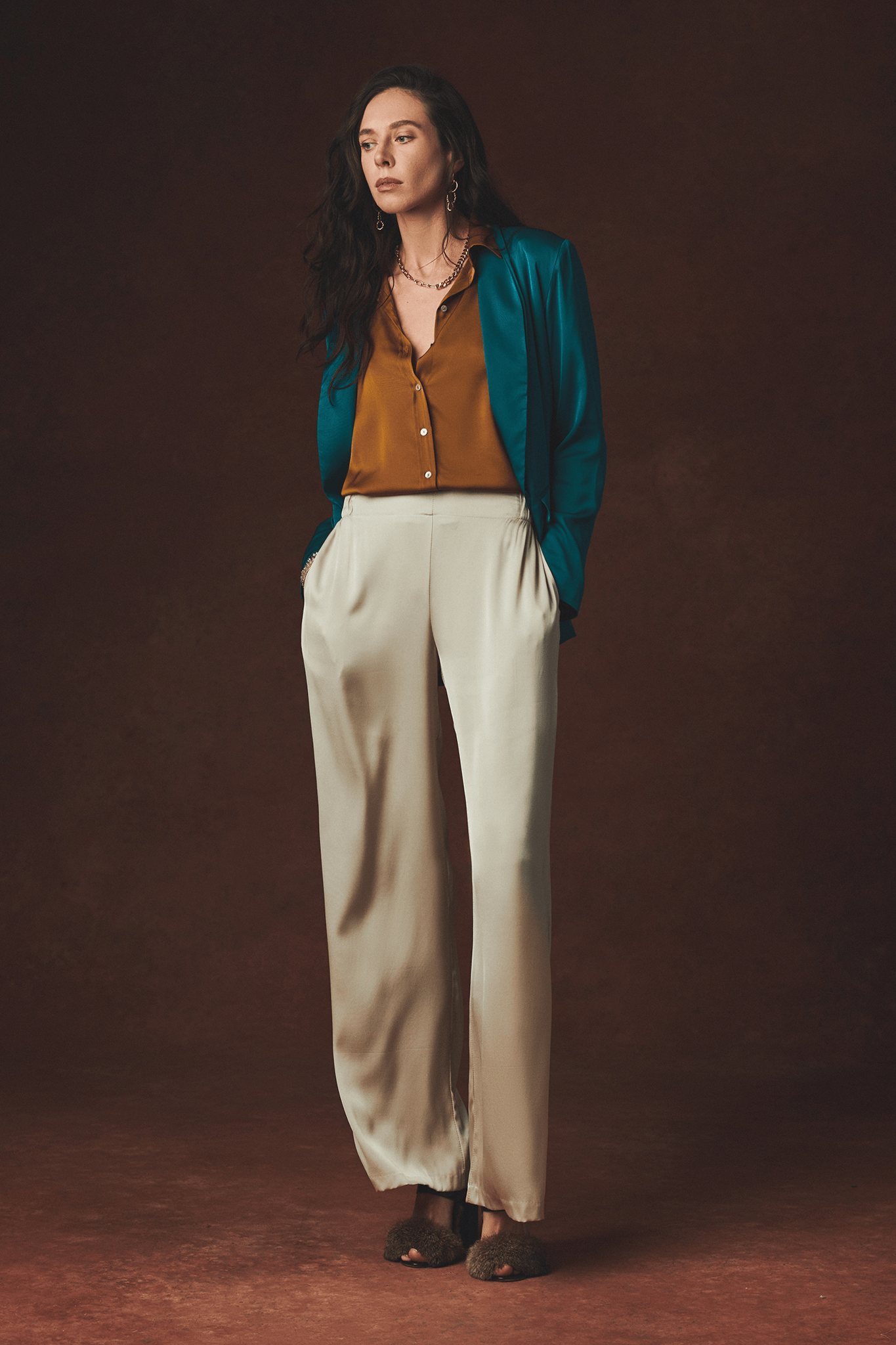 LA Blazer Nude Size XL