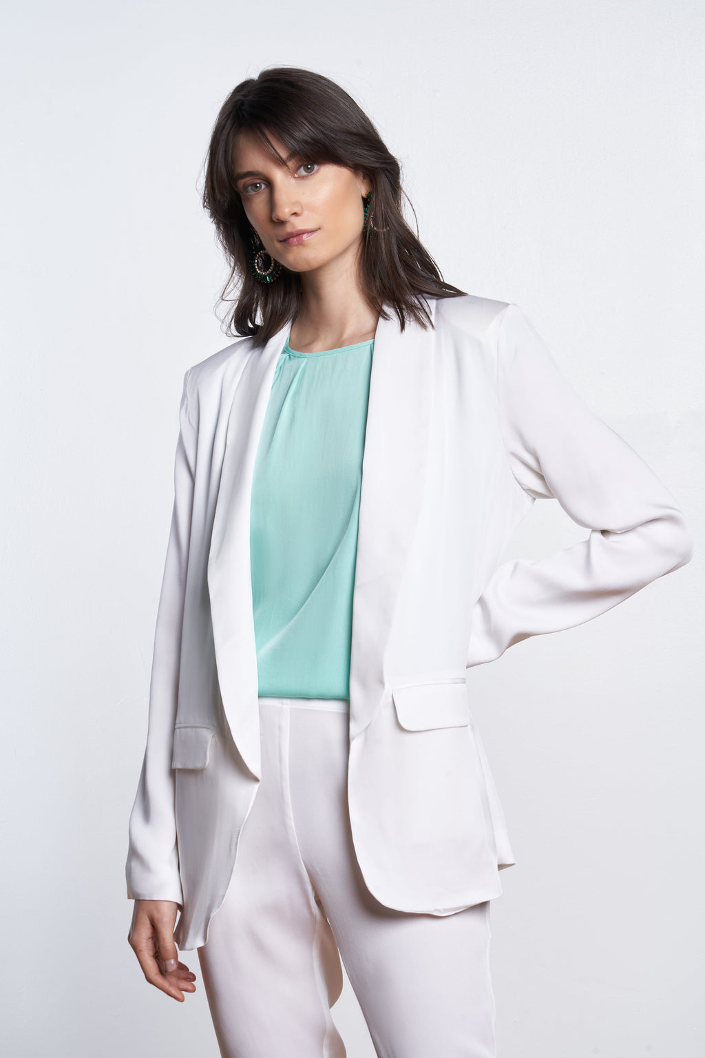 LA Blazer Khaki Mauve Size L