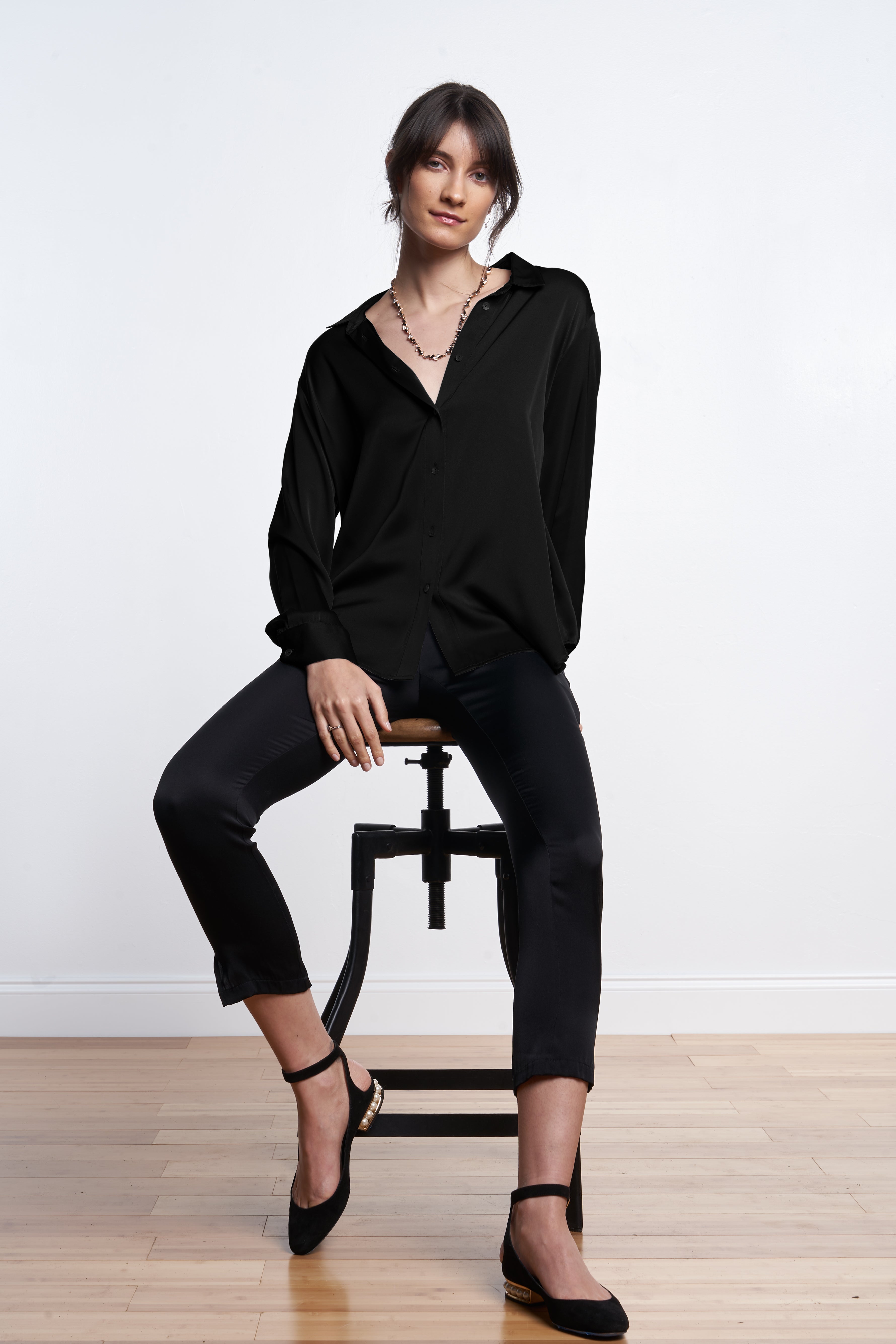 Monte Carlo Shirt 0 pkt Chocolate Size XS