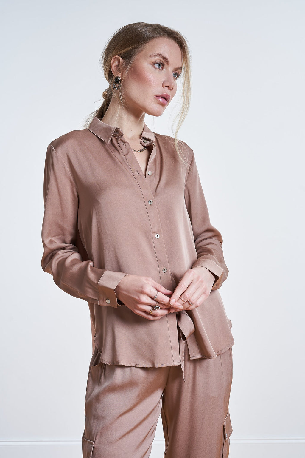 Monte Carlo Shirt 0 pkt Bronze Size L