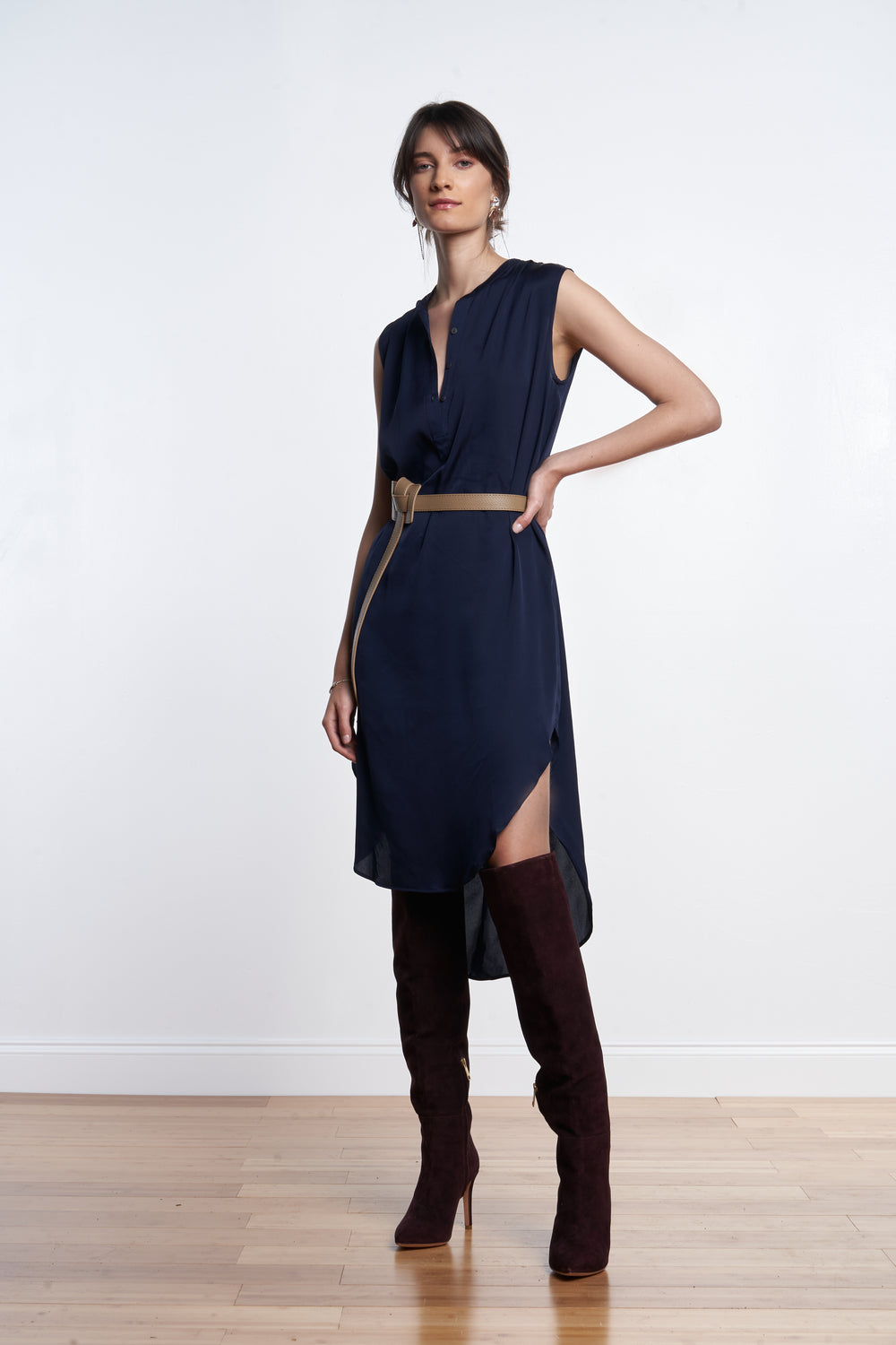 Monte Dress - Navy
