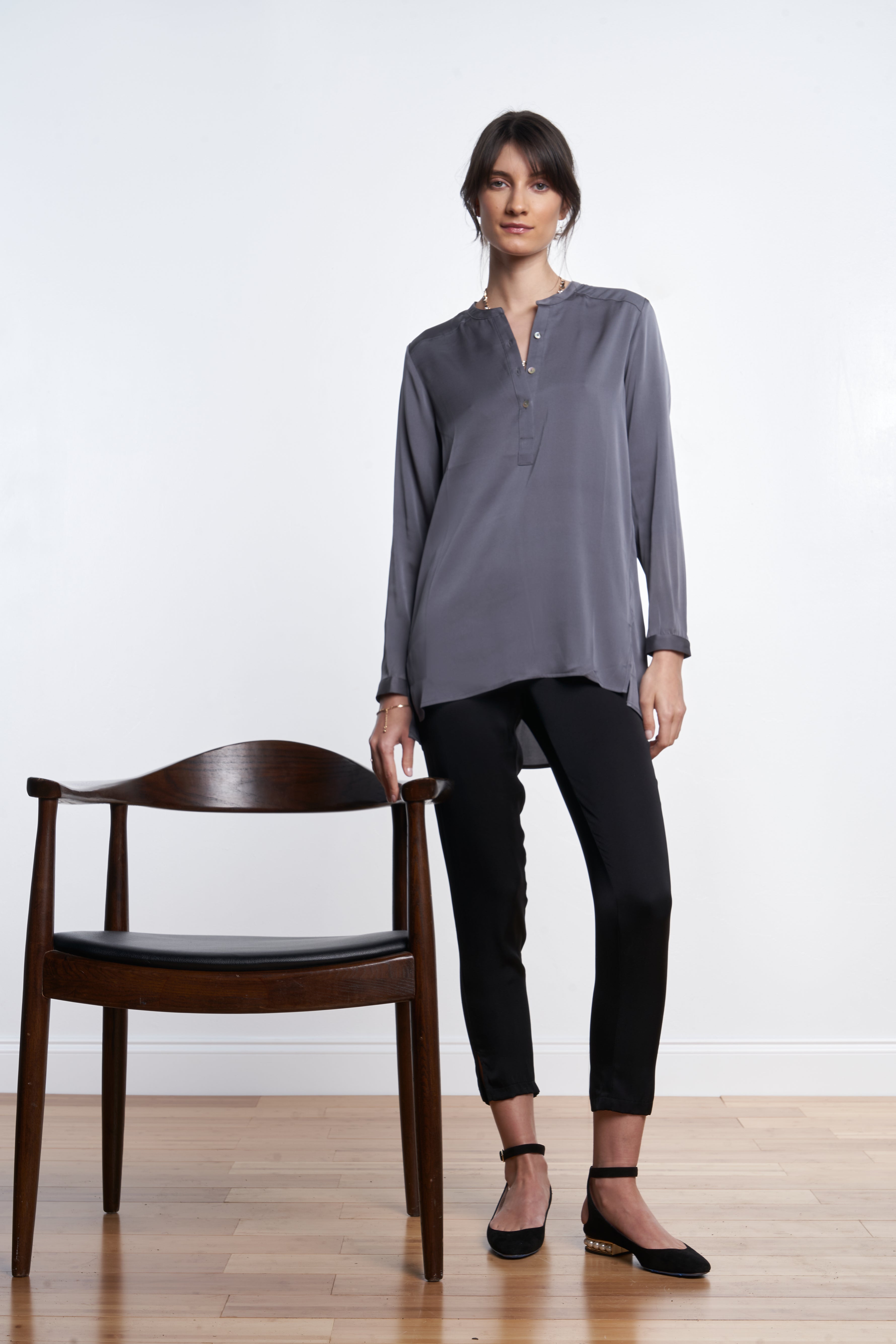 Montenegro Tunic Fonce Grey Size S