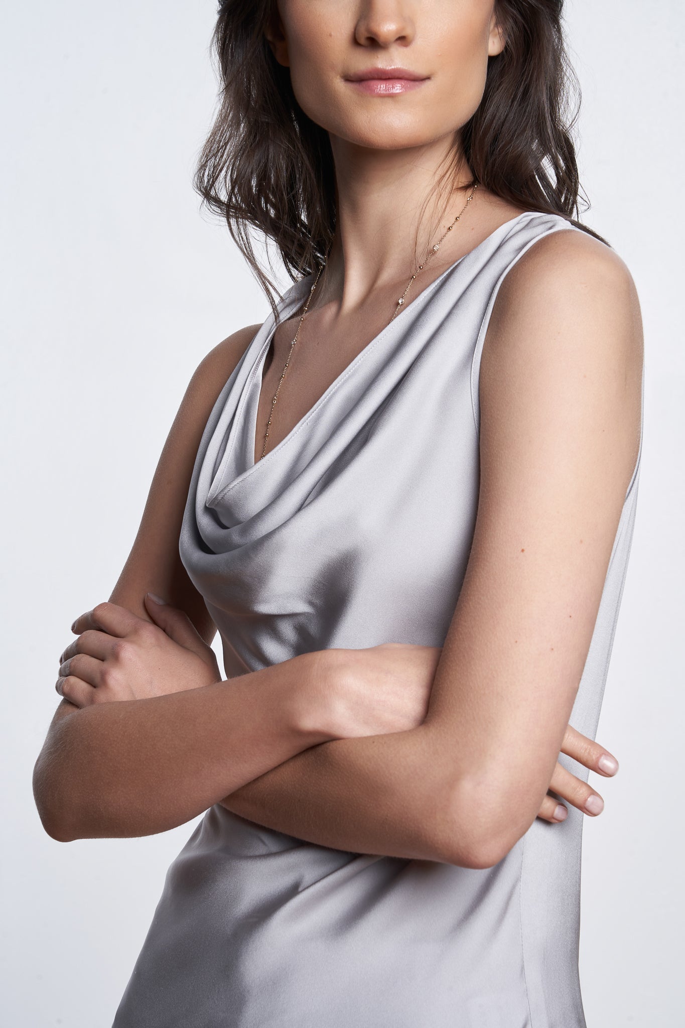 Paris Cowl Neck Noir Size M