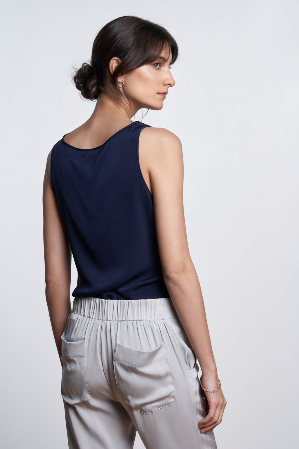 Paris Cowl Neck Nouvelle White Size XXL