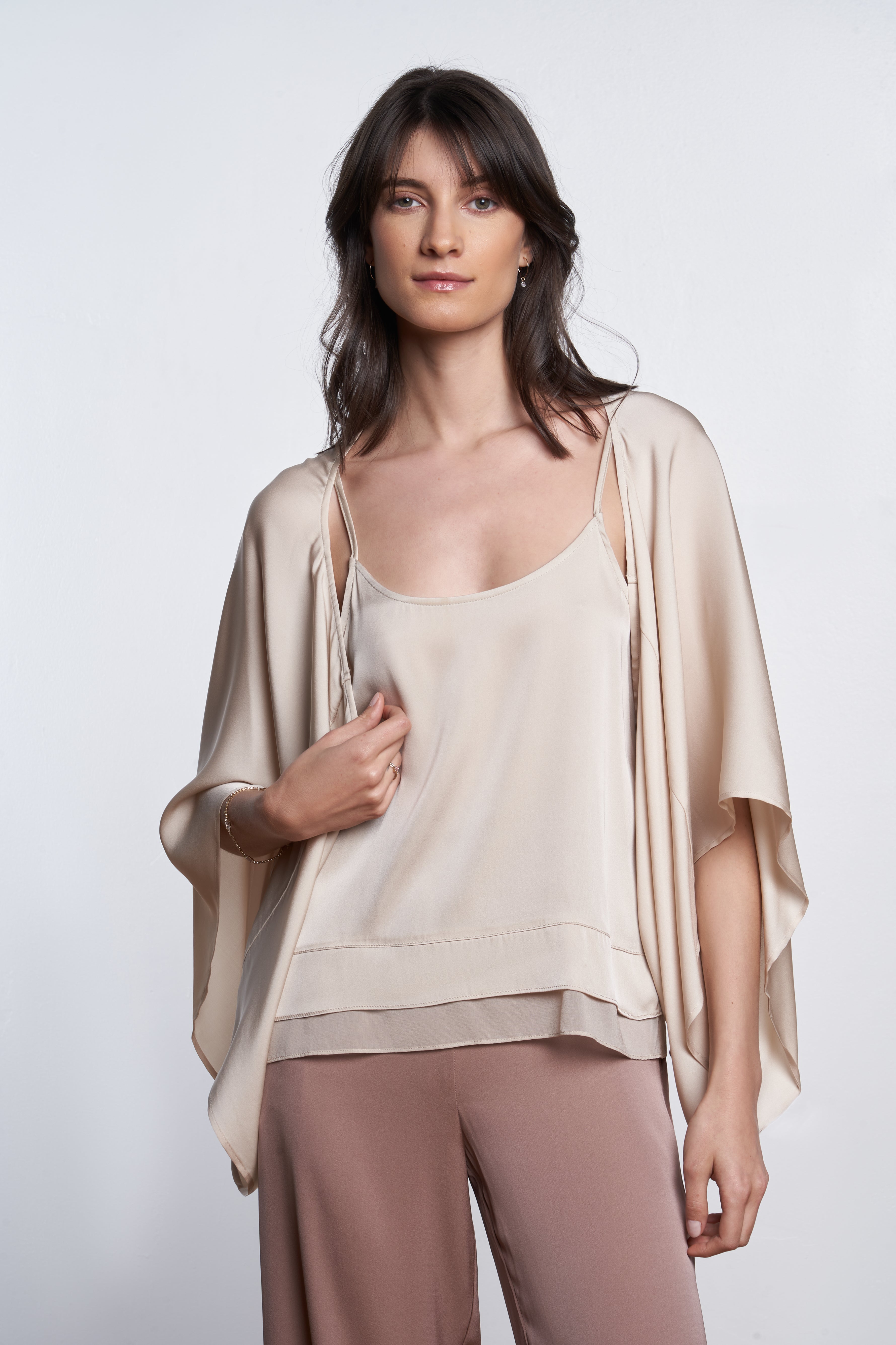 Roma Cape Fountain Blue Size OS