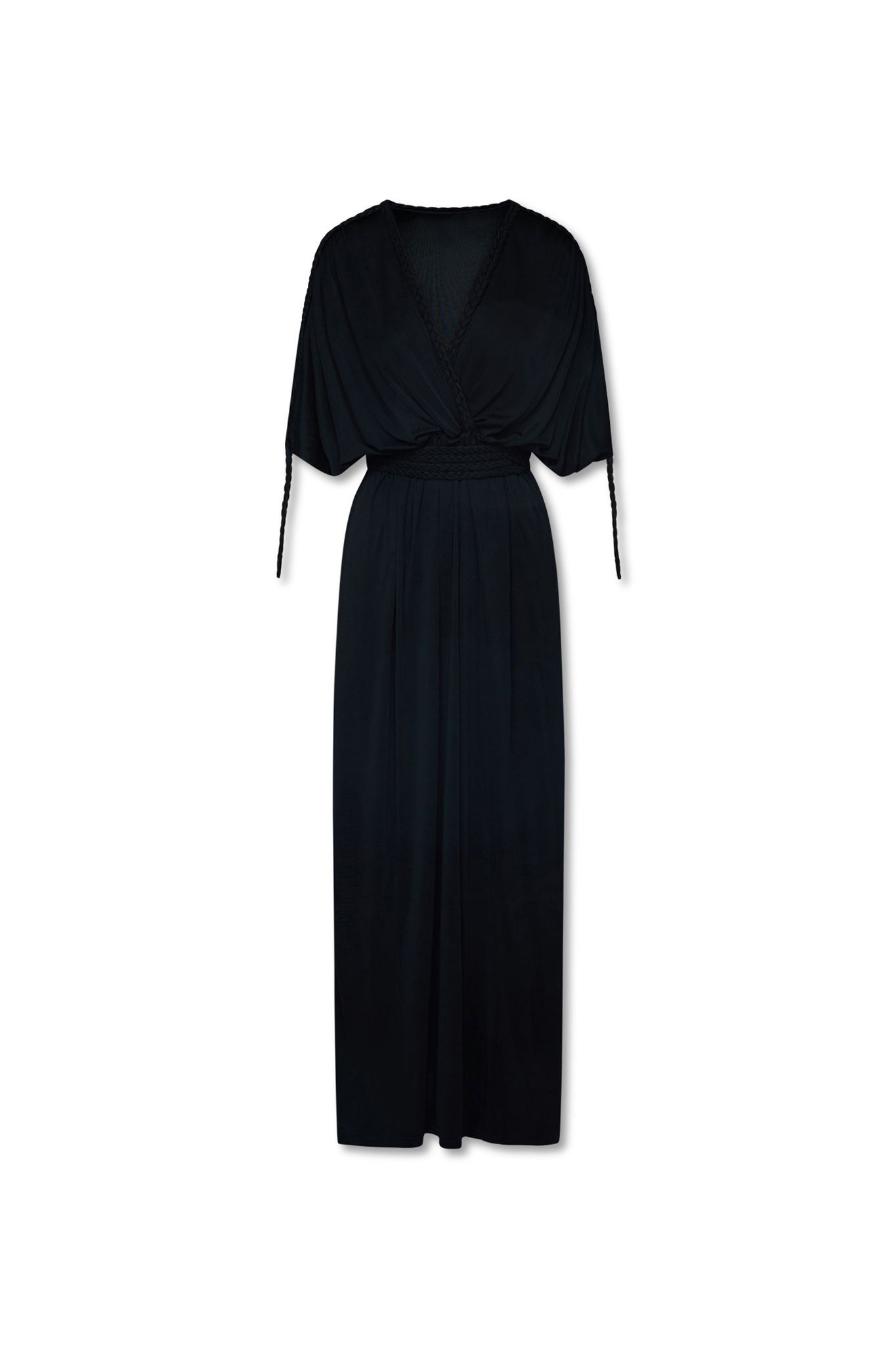 Knitted mini Sydney Dress Black Diamond Size S