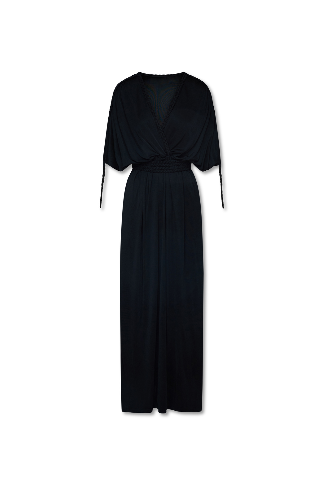 Knitted mini Sydney Dress Black Diamond Size S