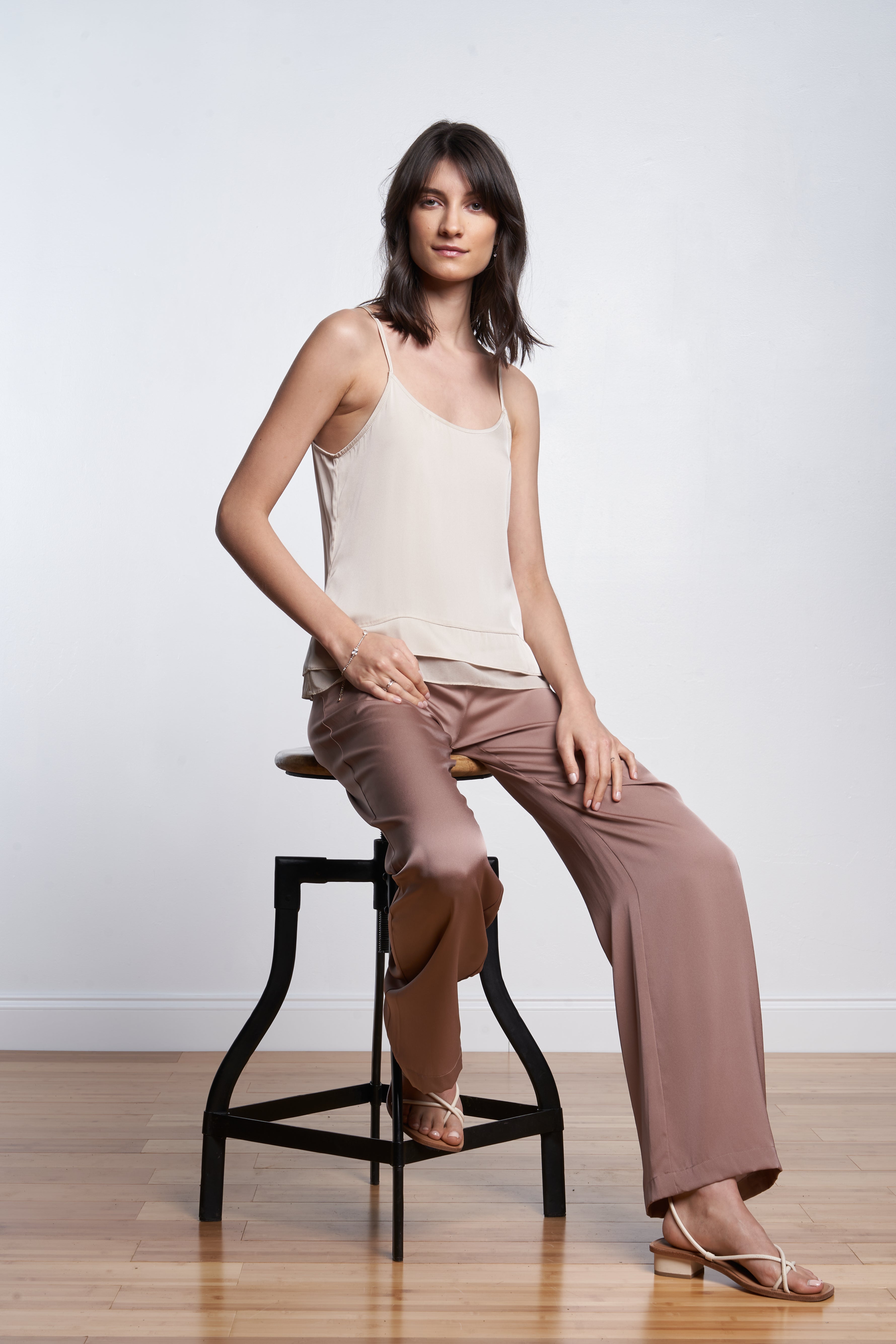 Zanzi Cami Nouvelle White Size XS
